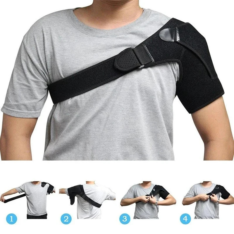 Shoulder Support Brace with Pressure Pad N Women Shoulder Pain Relief, Support a