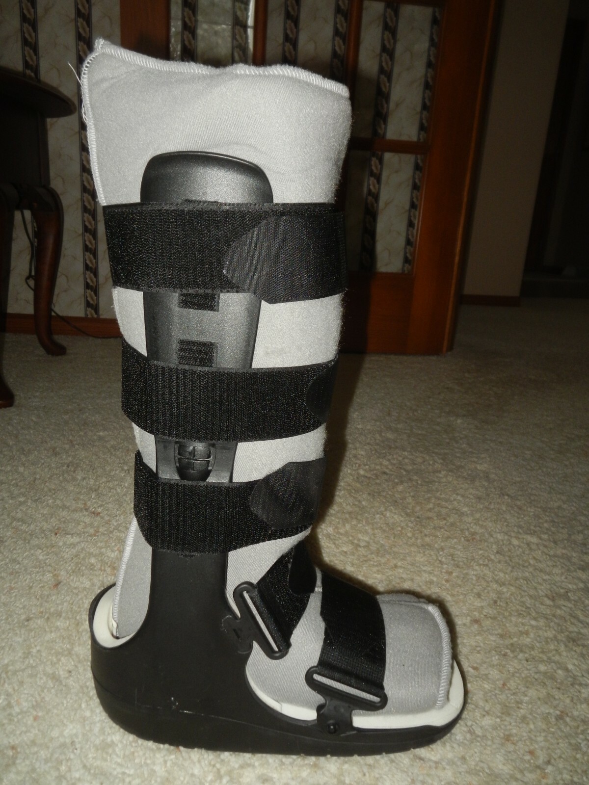 ZIMMER Premium Short Leg Fixed Hinge Walker Boot-Foot Ankle Cast- Medium 18″ H