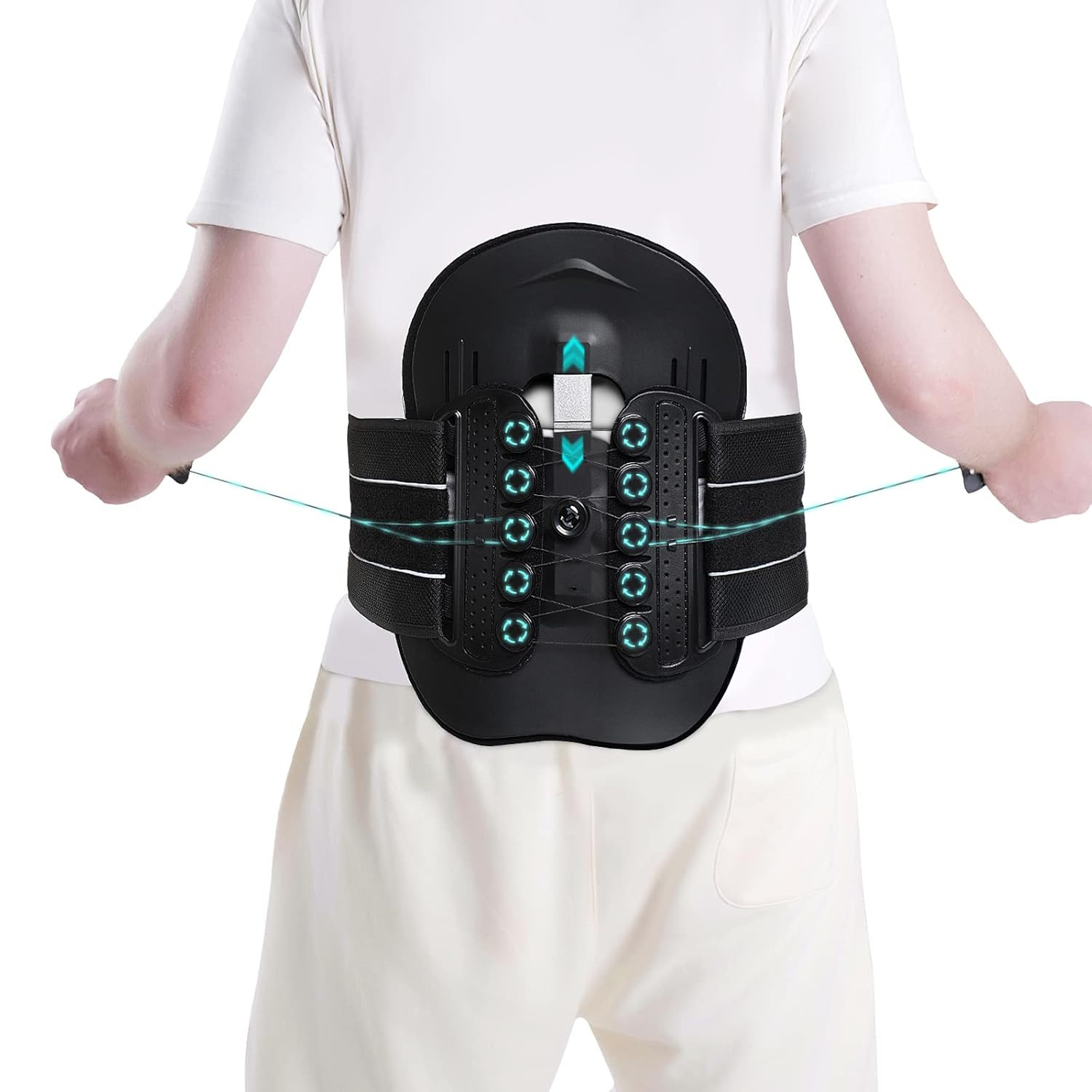 LSO Spine Decompression Support-Entire ARC Back Brace for Women & Men,3D PAD plu