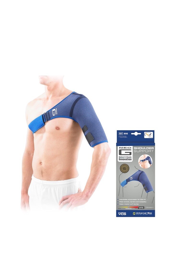 Neo G Shoulder Support Brace #896 Universal Fits Right or Left Arm