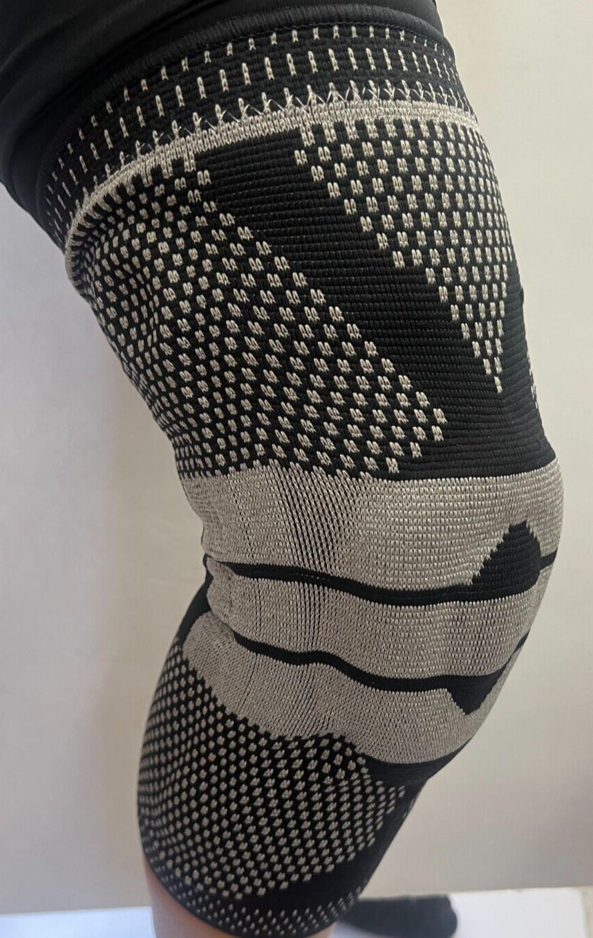 Knee Brace Compression Sleeve – Knee Pads Braces for Men/Women Medical Grade – M