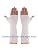 Hand Socks for Splint (Pack of 10), Stockinette Tubing, Thin Breathable Surgical
