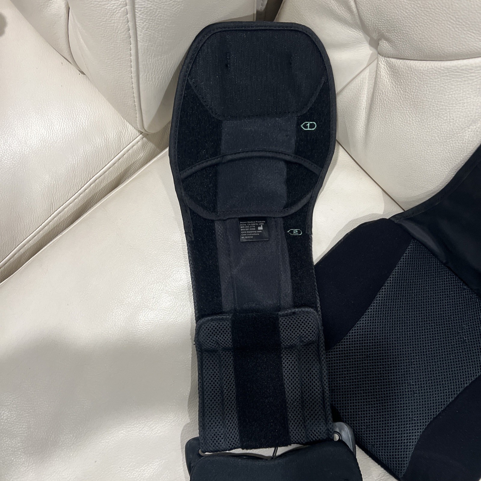 Horizon By Aspen Adjustable Strap Back Brace w/Shoulder Straps One Size S/M/L