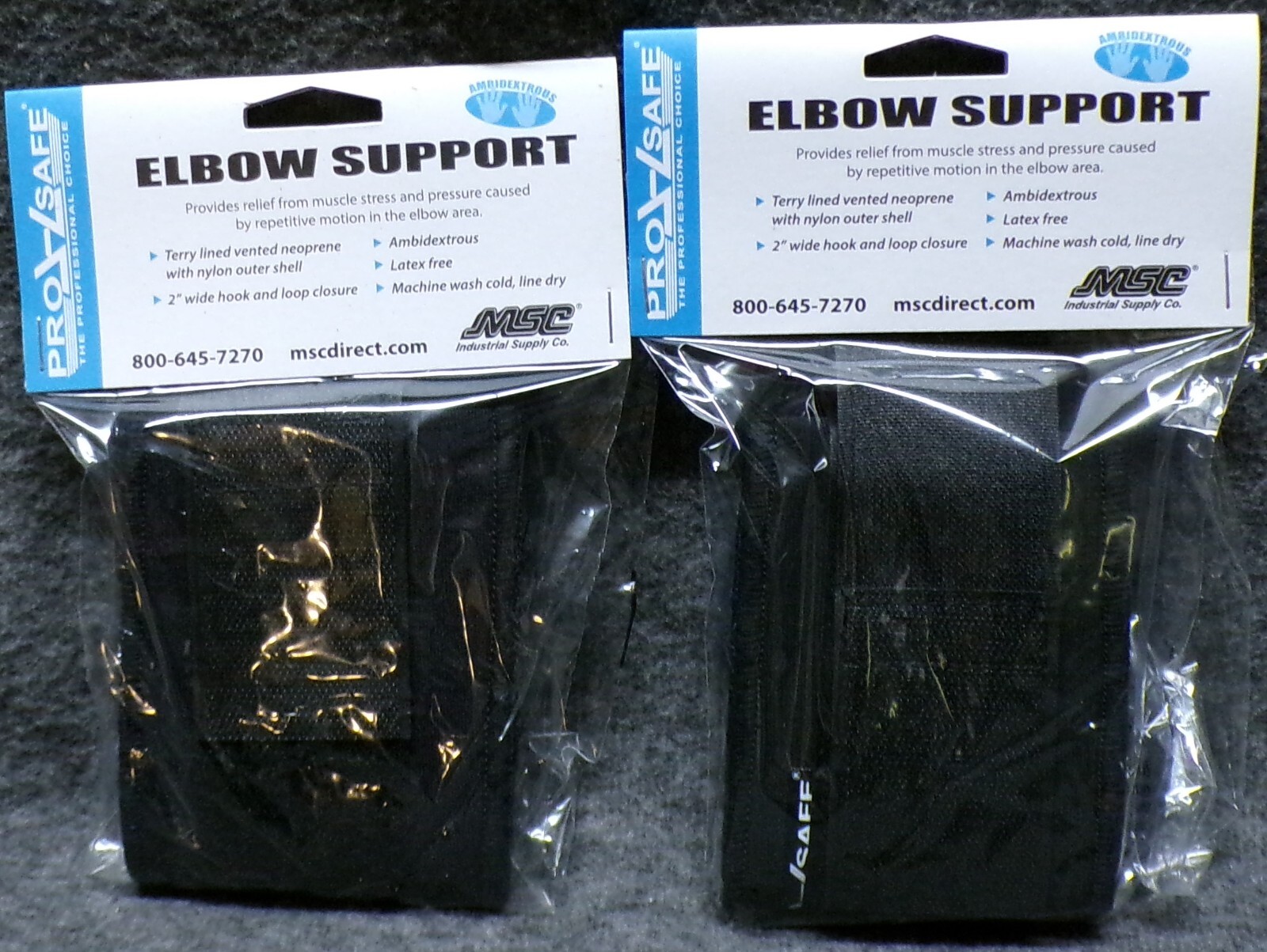 Lot of 2 Pro-Safe Elbow Support M 10″-11″