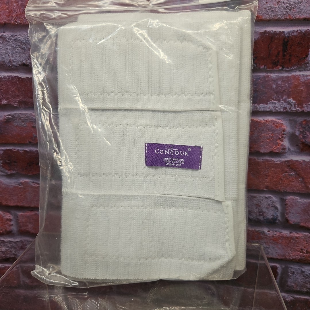 ContourMD Abdominal Binder Compression Wrap Postpartum Belly Band 9 inch Large