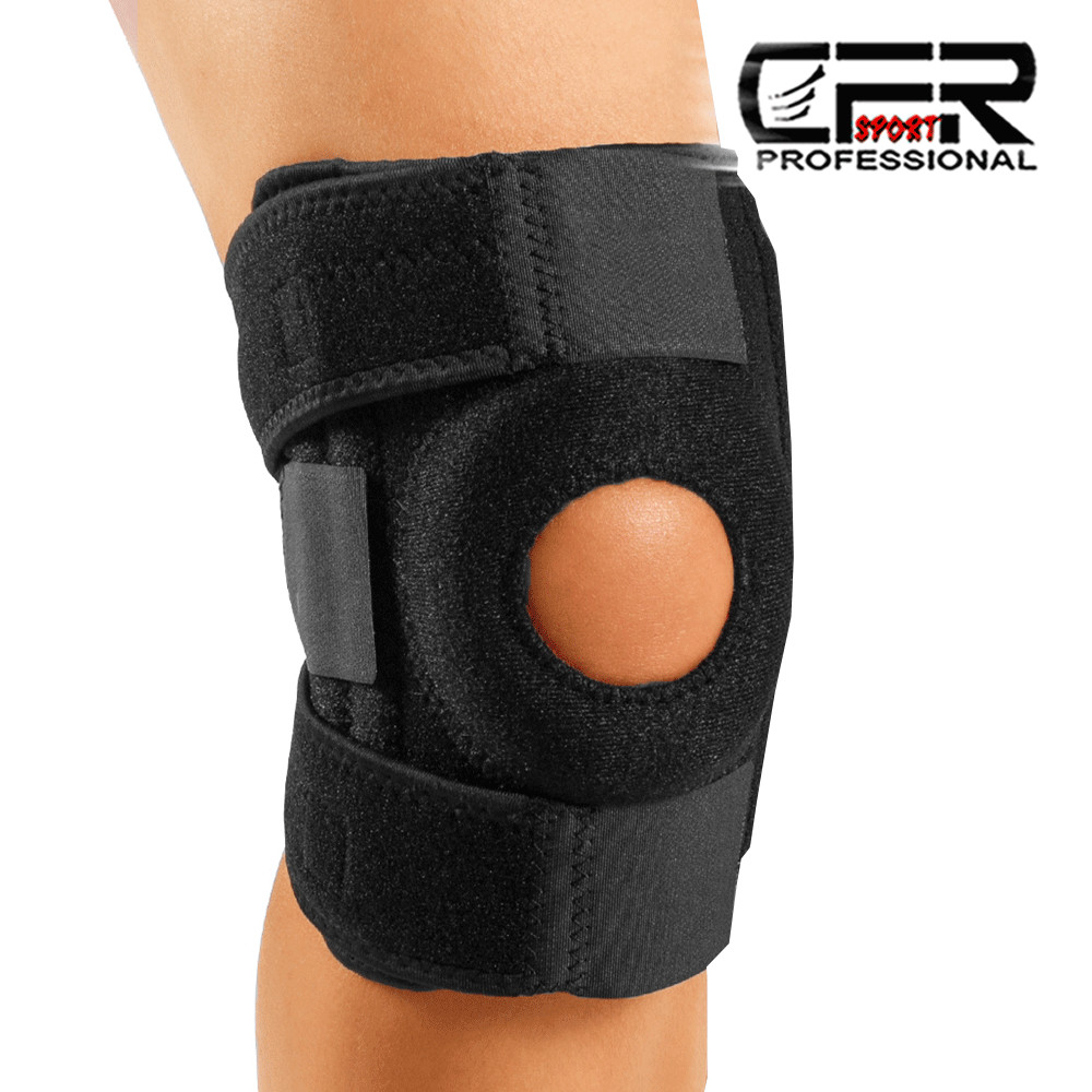 Compression Knee Brace Patella Support Meniscus Sport Joint Pain Arthritis Wrap@