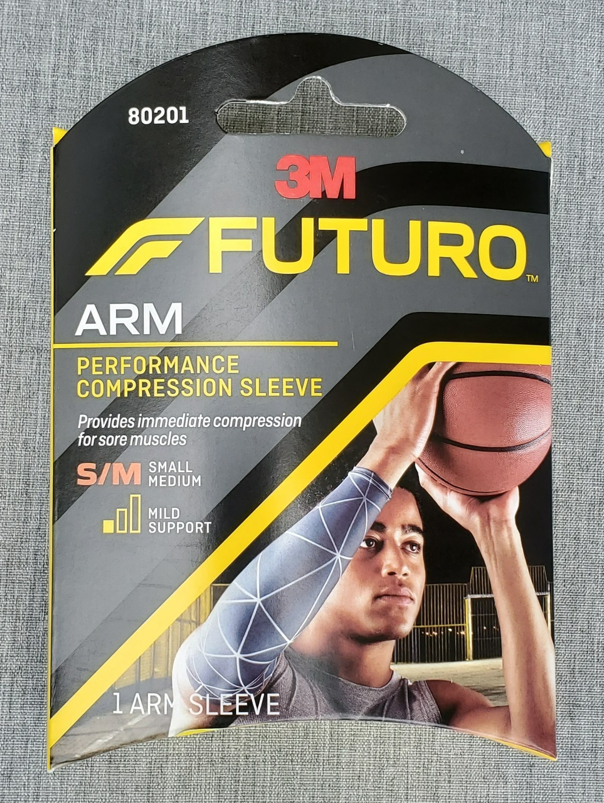 3m Futuro Arm Performance Mild Support Compression Sleeve – Size Small/Medium