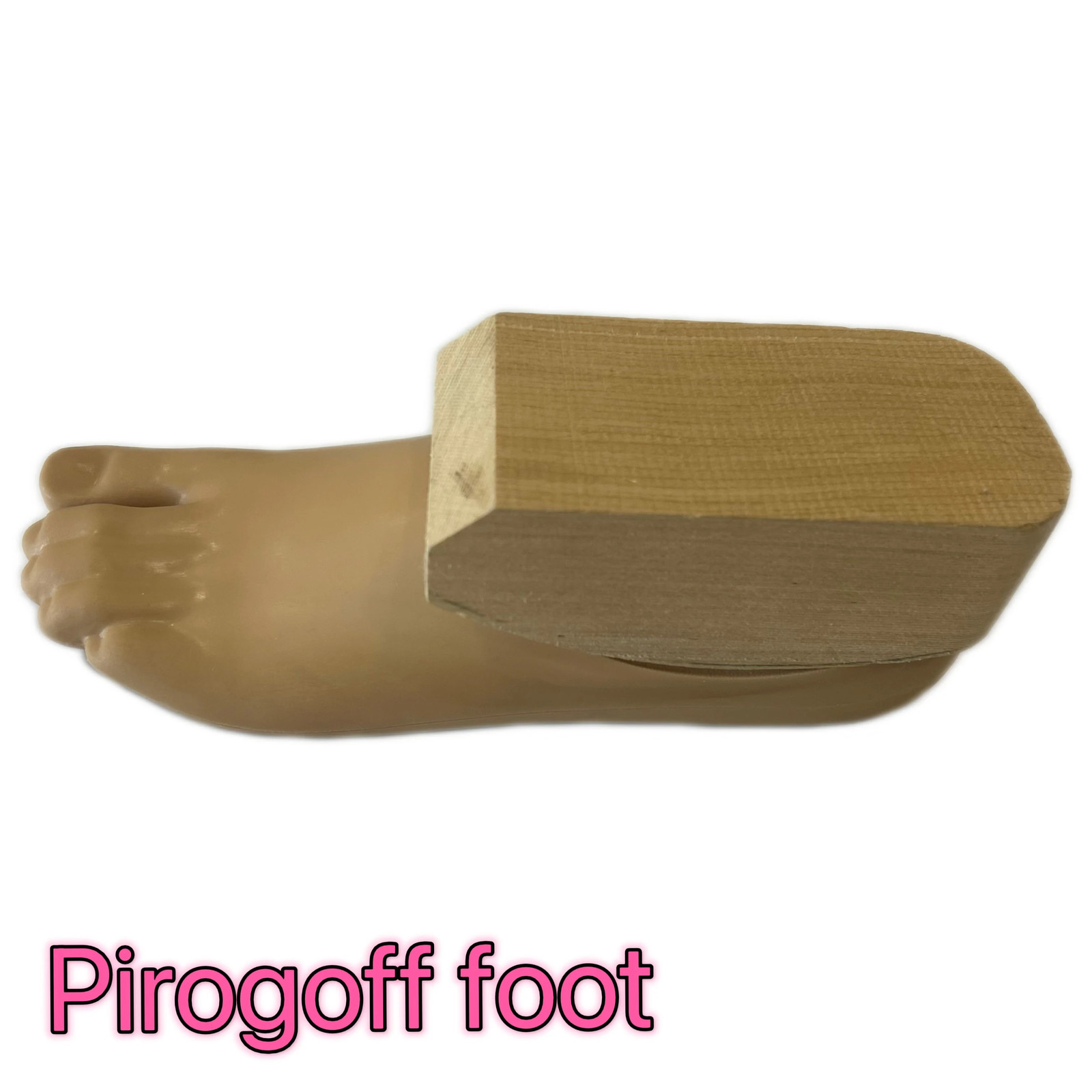 Prosthetic Foot Pirogoff Type Lightweight Durable Foot Component