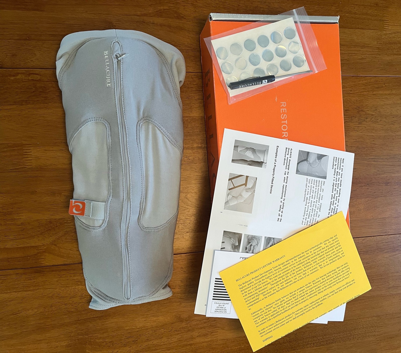 Bellacure Left Medial Thigh Brace Size Small