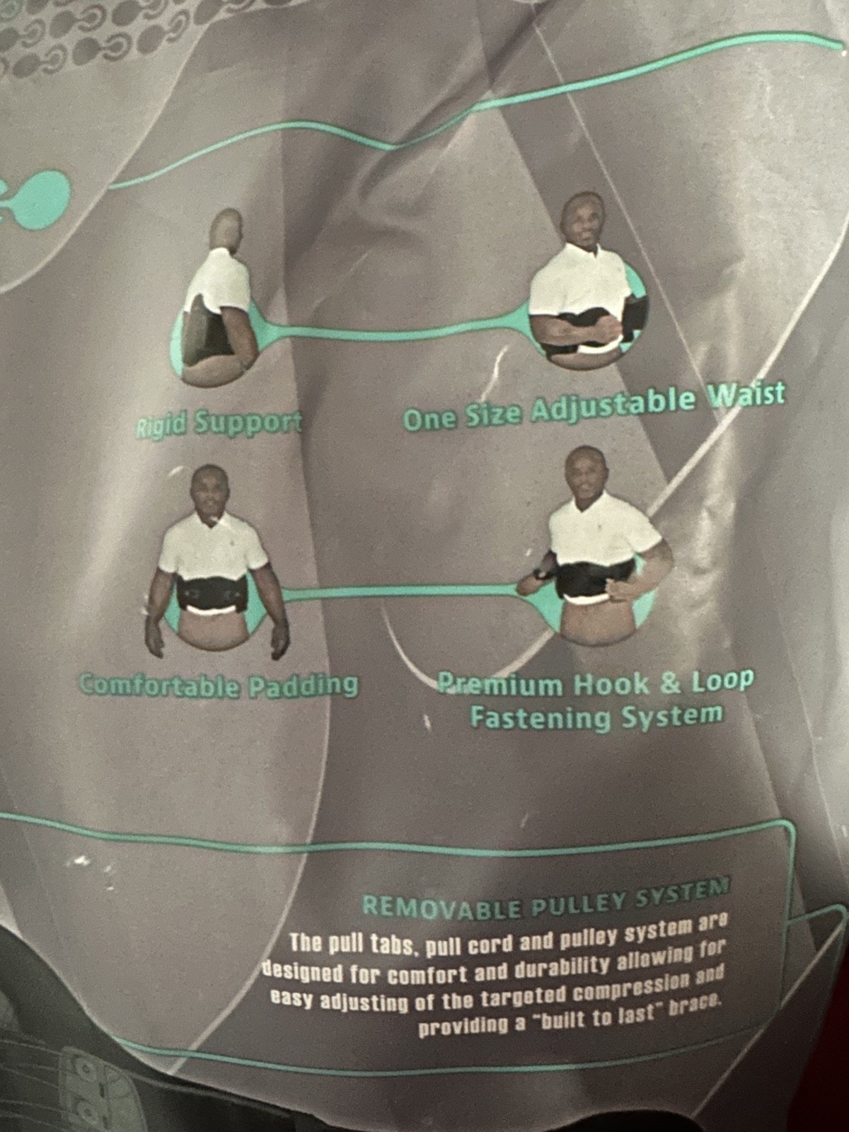 Coretech 639 LSO Adjustable Back Brace (One Size Fits All) *NEW with Tags
