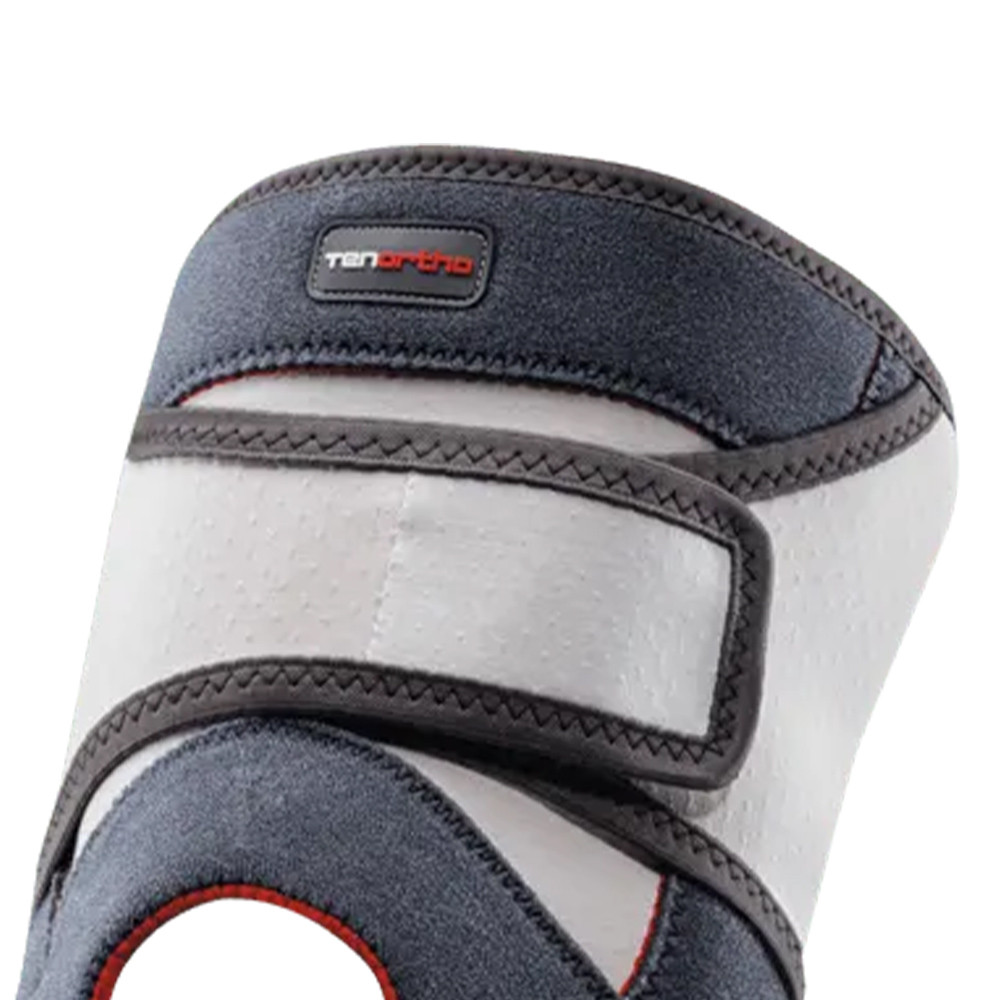 Tenortho Genutonic Tubular Knee Brace with Rods Grey