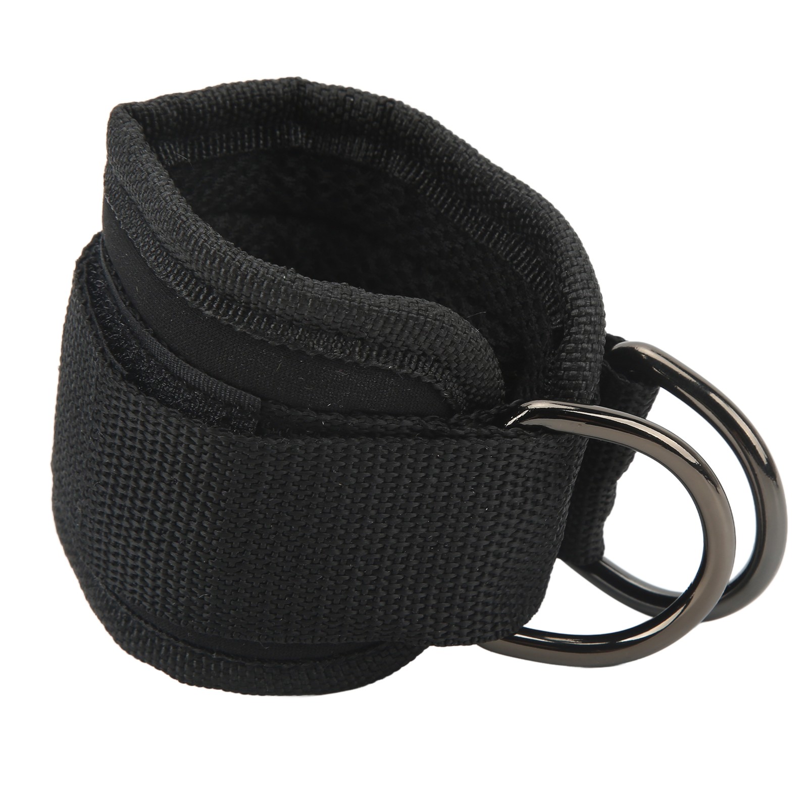 Fitness Ankle Buckle Leg Strength Trainer with Double D Rings and Rubber Straps