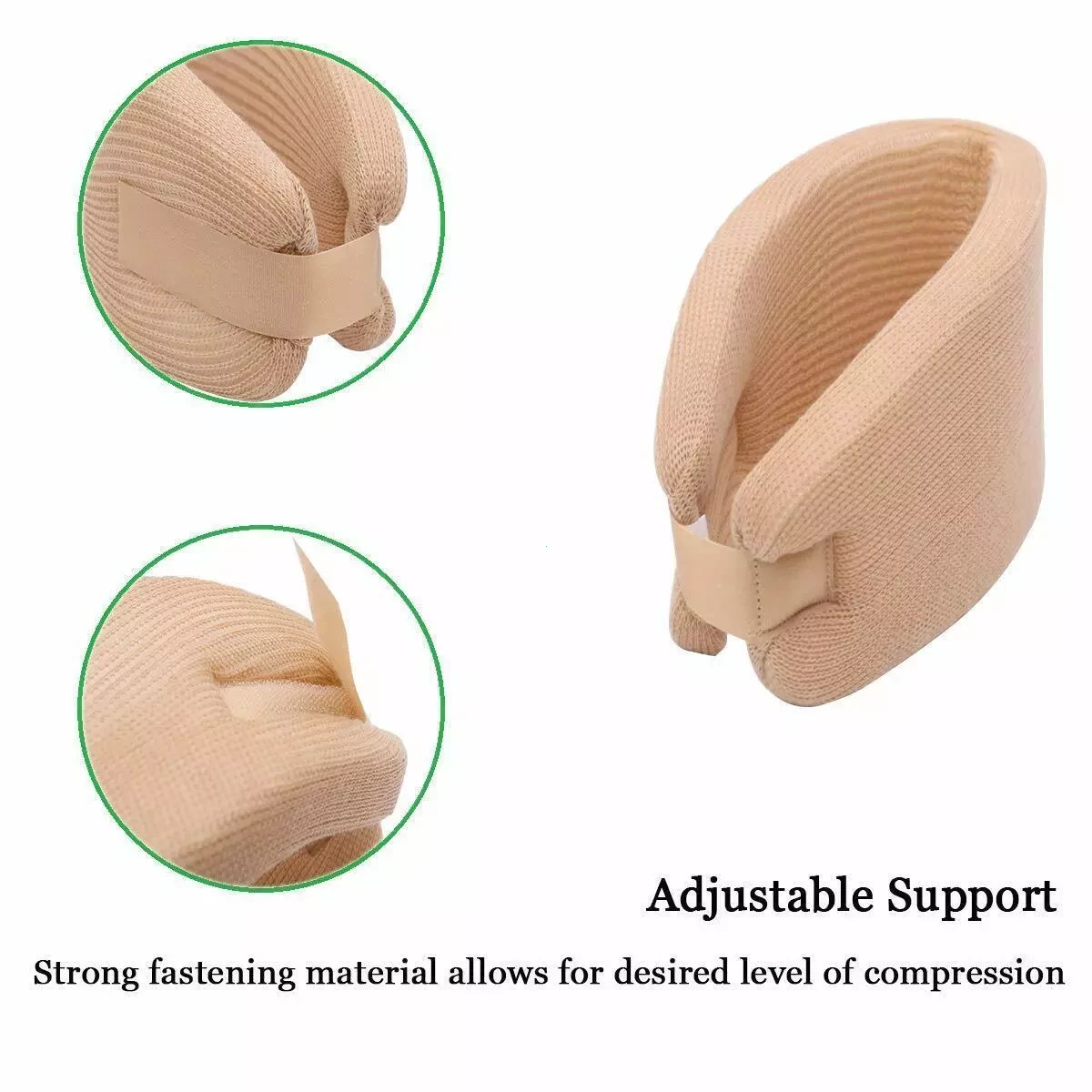Neck Support Brace Cervical Collar,Soft Foam Stabilizer for Pain Relief,Sleeping