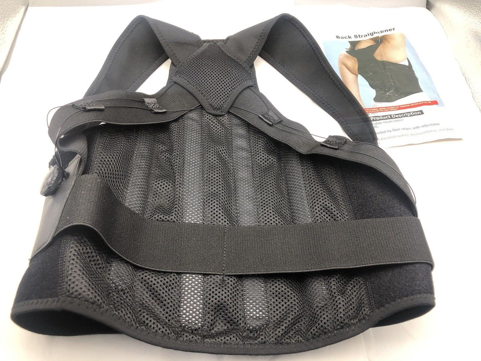 Eambond Adjustable 2 in 1 Back Brace and Posture Corrector for Men & Women*READ