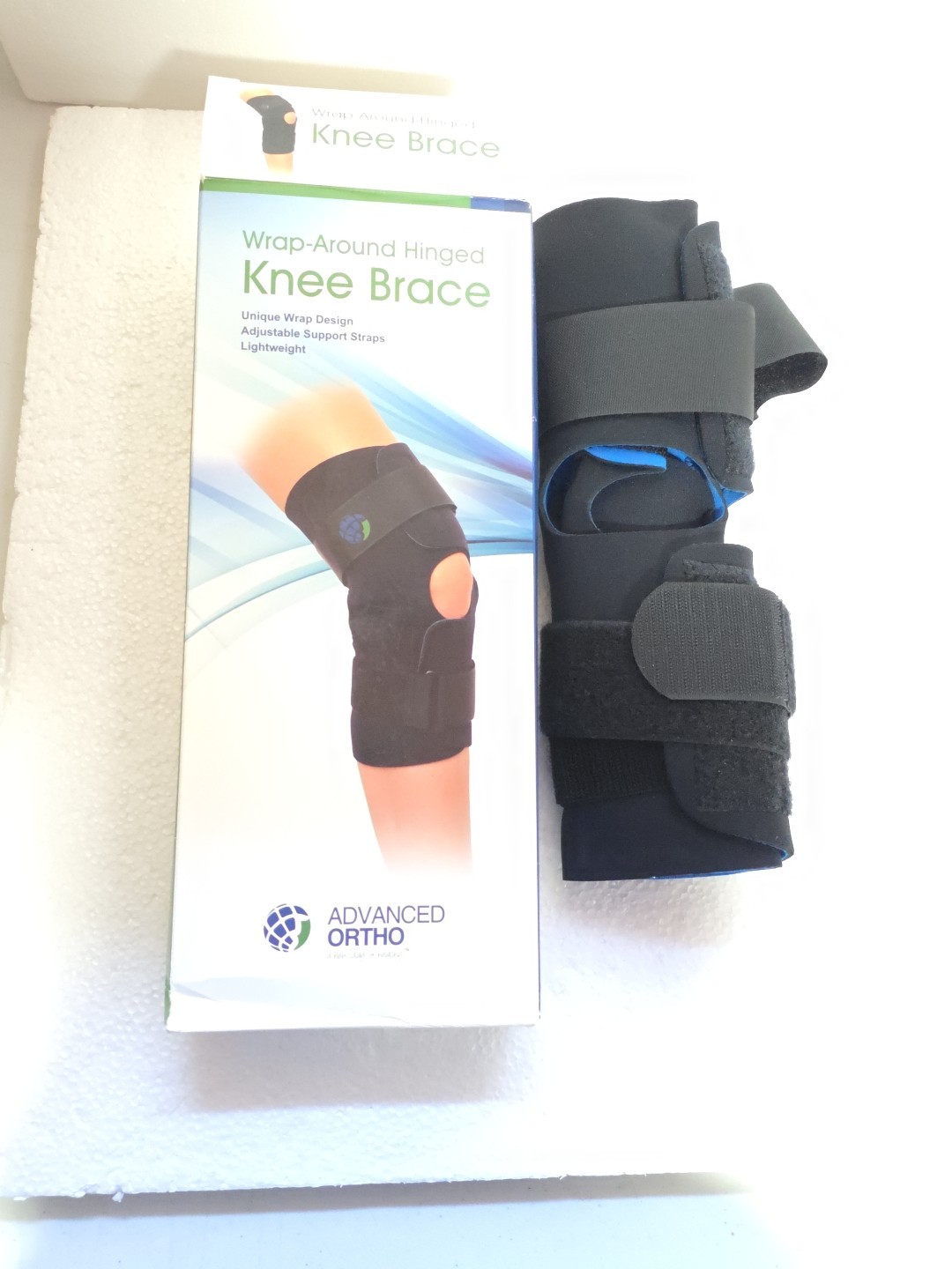 Advanced Ortho Wrap Around Hinged Knee Brace Size-S