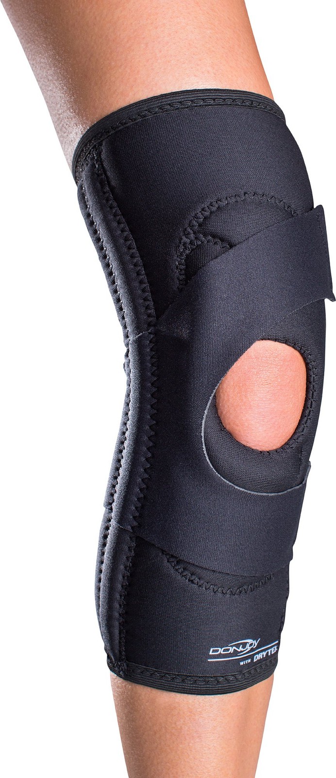 Donjoy Lateral J Patella Knee Support Brace Without Hinge Drytex Right Leg