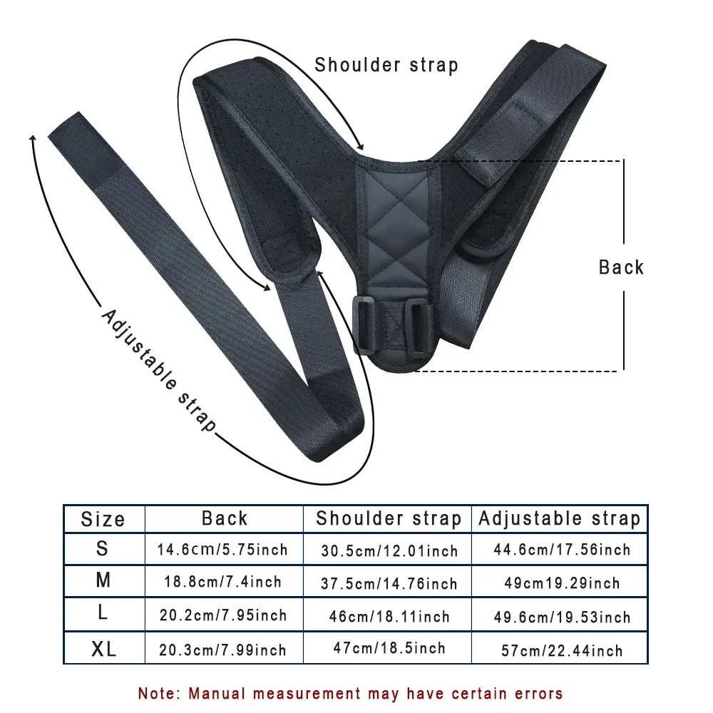 Back Posture Correction Belt Hunchback Corrector Men and Women Sitting Posture