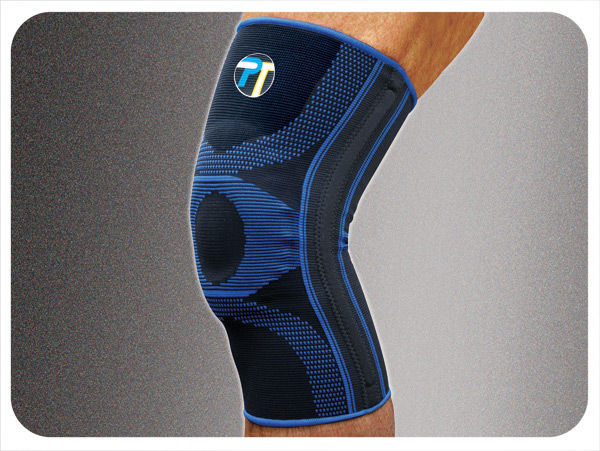 PRO-TEC ATHLETICS Gel Force Knee Compression Patella Support Sleeve