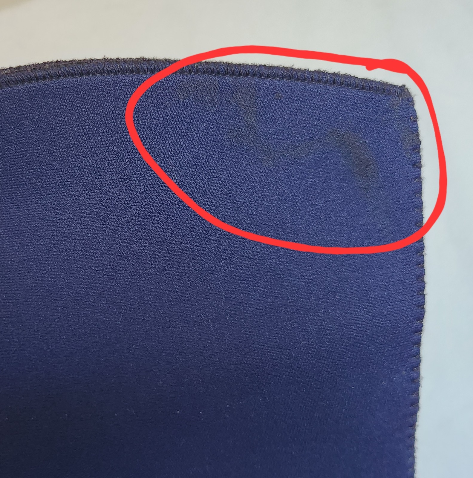 Blue Knee Compression Sleeve Support Elastic Slip On Pull Up Sports Gym