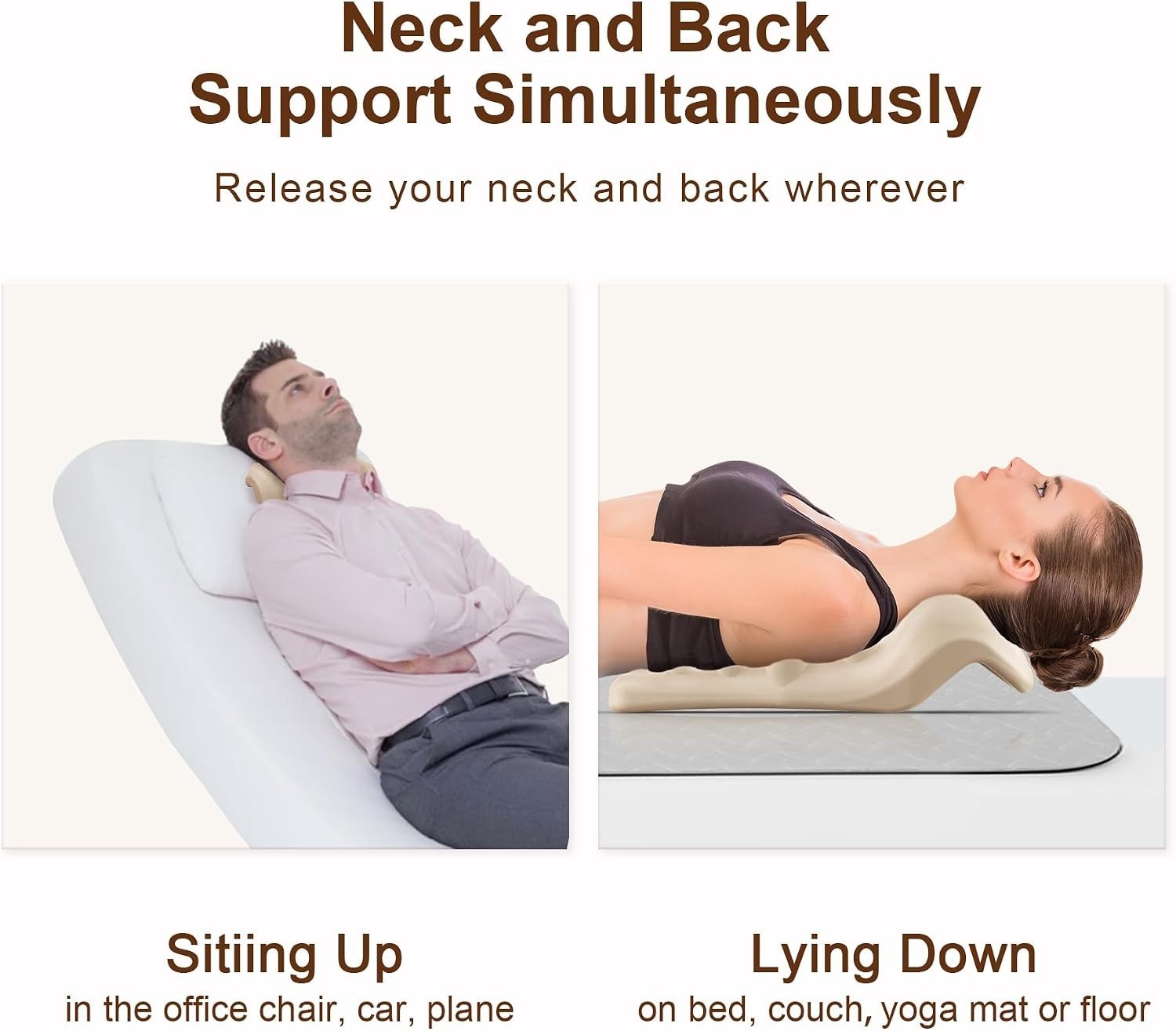 Cervical Traction Device Neck Stretcher for Pain Relief