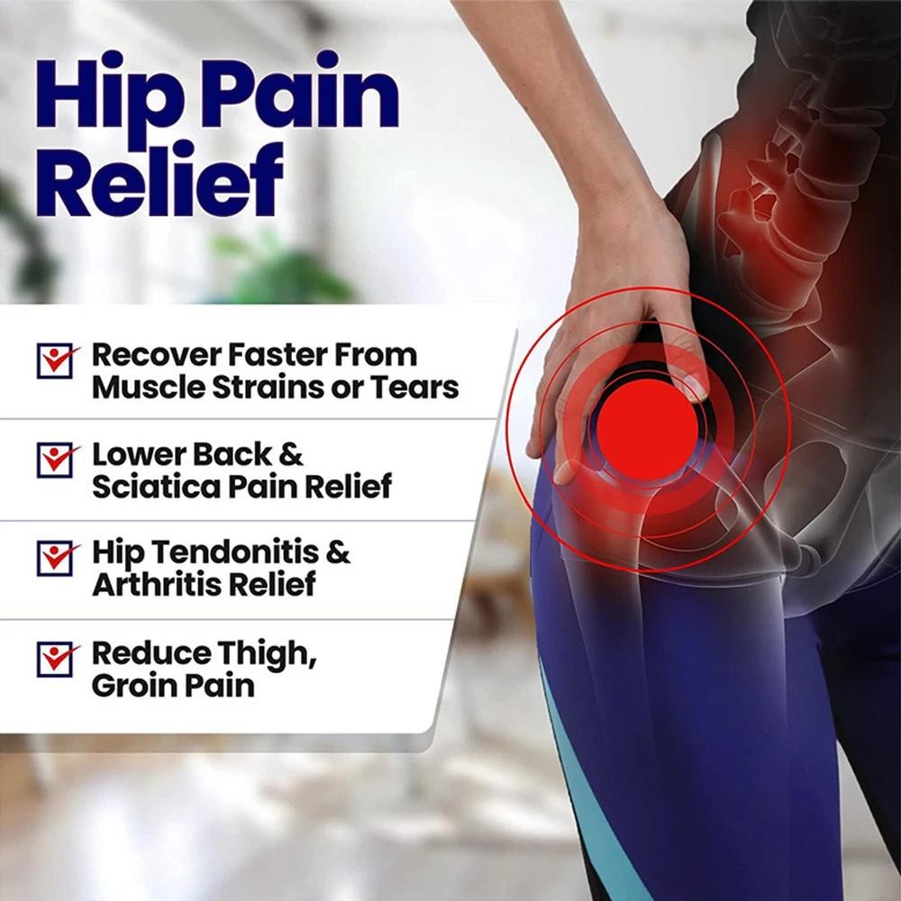1pcs Groin Support, Groin Compression Wrap for Hip Flexor Brace, Adjustable Scia