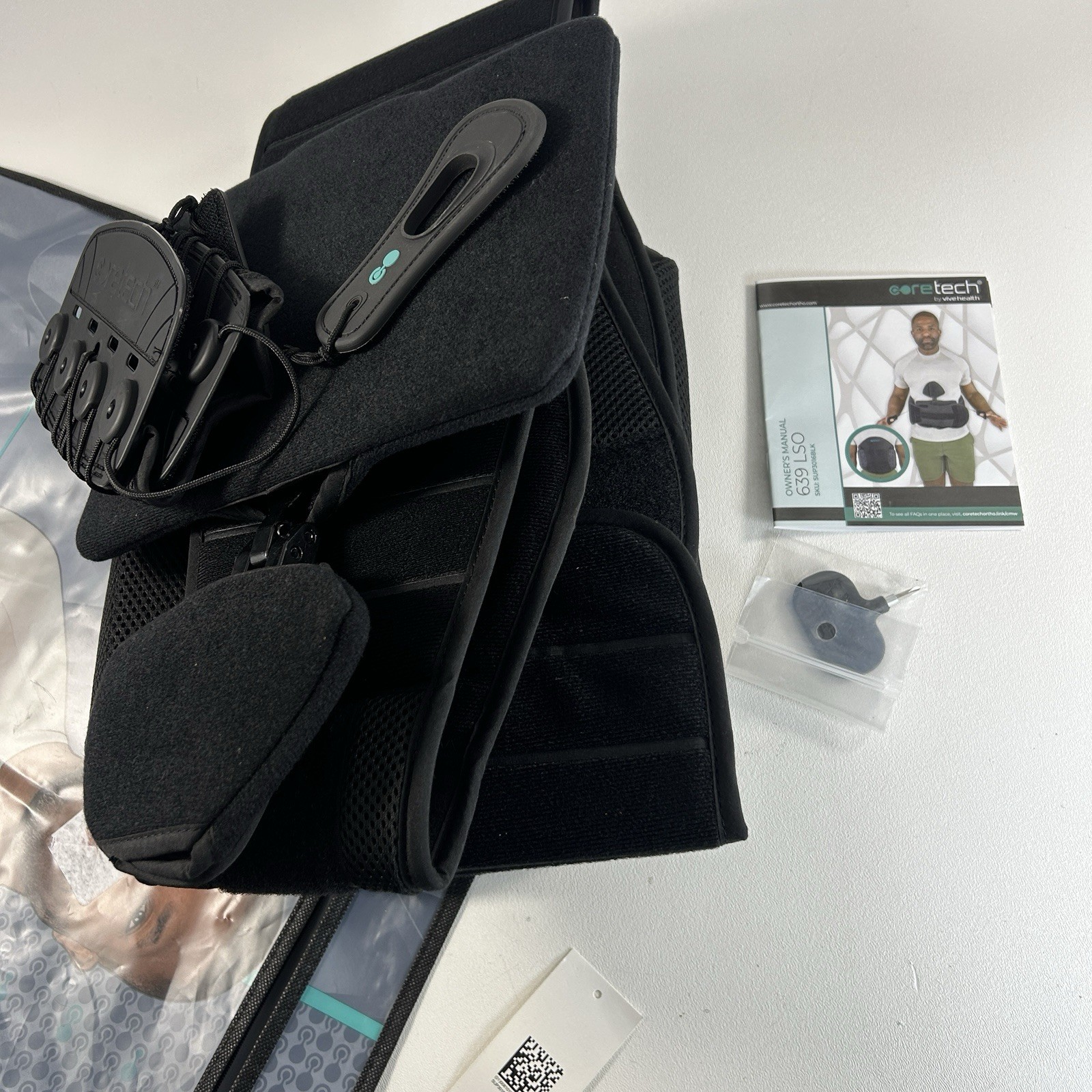 Core tech By Vivehealth 639 LSO SPINAL BACK BRACE NEW IN BAG
