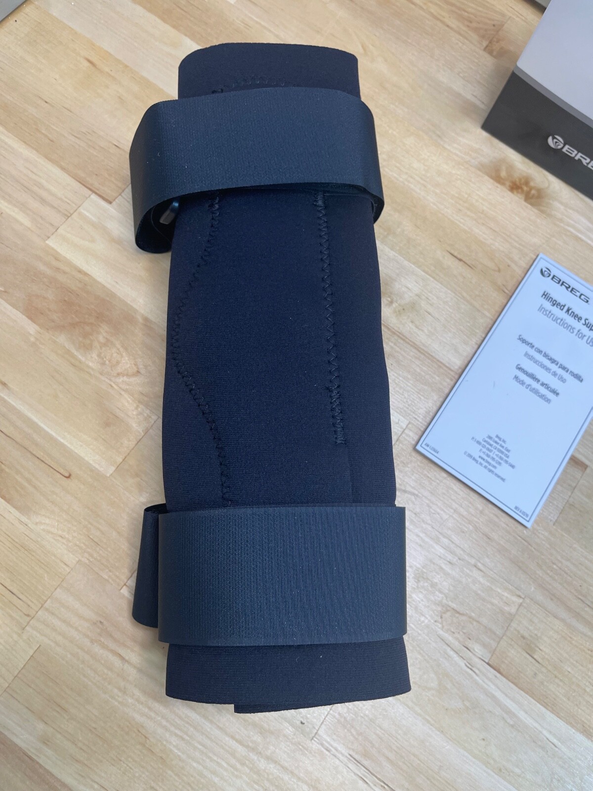 New Breg Hinged Knee Support Wrap Around 3 XL 100629-070 xxxl