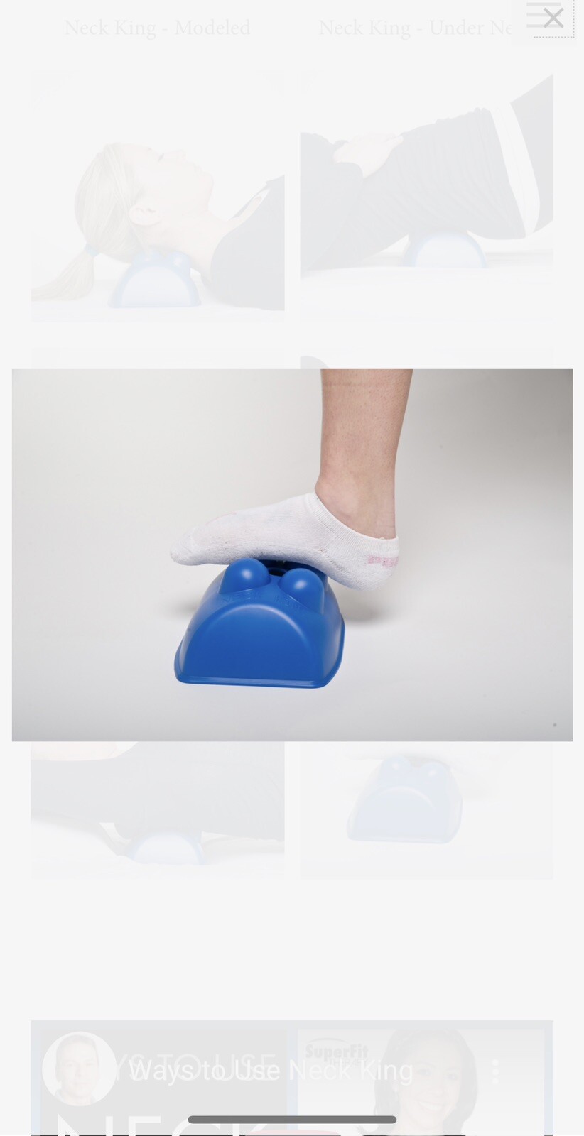 The Neck King 👑 Neck Pain Relief Tension And Knot Release Tool