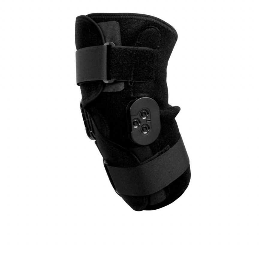 Iso Preferred OA Dual ROM Hinge Knee Brace UNI ISO-KN209 – New Black Adult