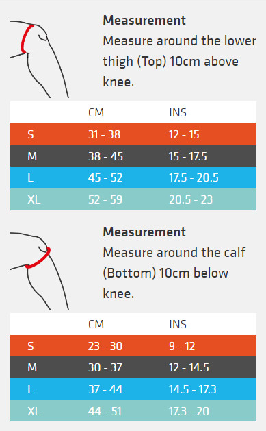 Thermoskin Exo Stabilising Knee Sleeve Small 83110 for a Knee Related Injuries