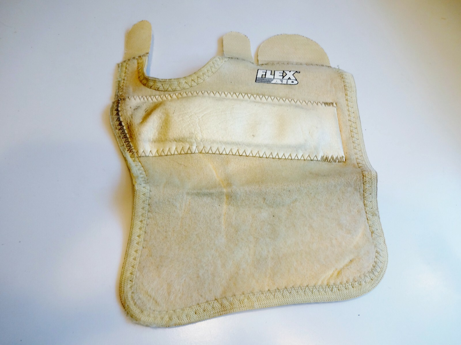 Tan FLEX AID CONTOURED WRIST SPLINT Brace Support Right Hand Small ? Medium ?