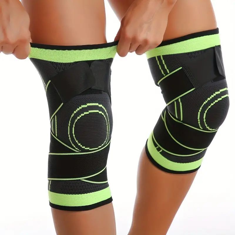 2x Knee Sleeve Compression Support for Arthritis Pain, Running Safety,Men/Women