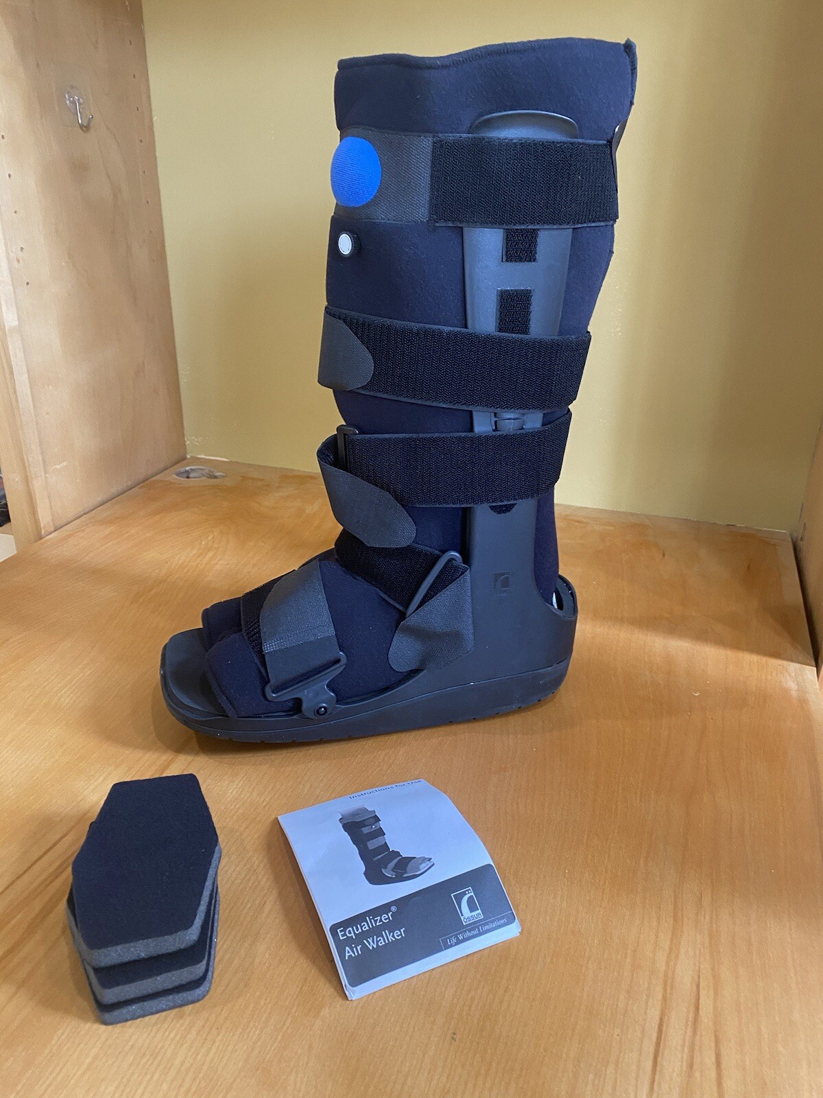 Form Fit Air Walker Equalizer Orthopedic Boot Medical Black Size X-Large