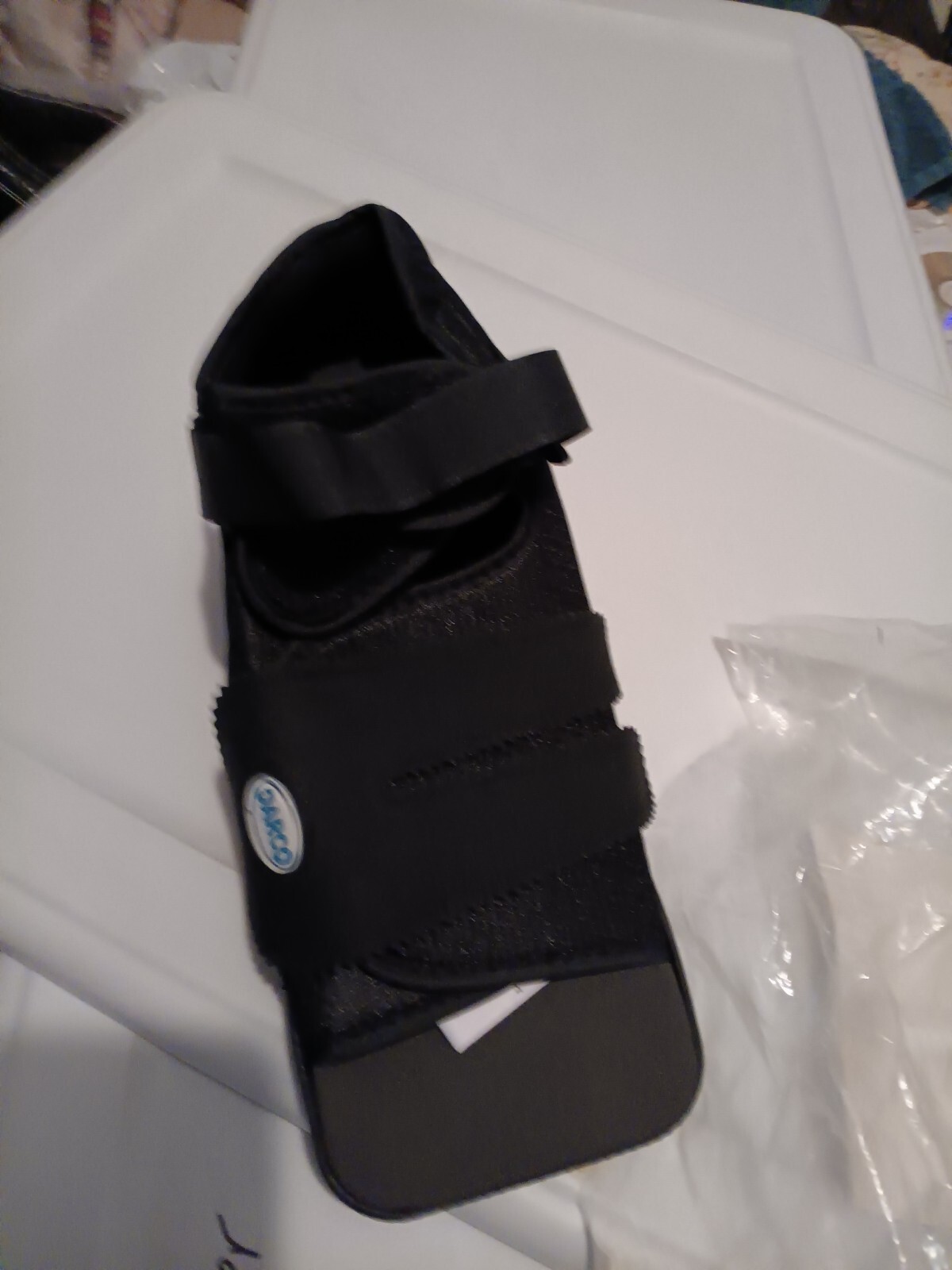 Orthowedge Black Post Op Foot Brace