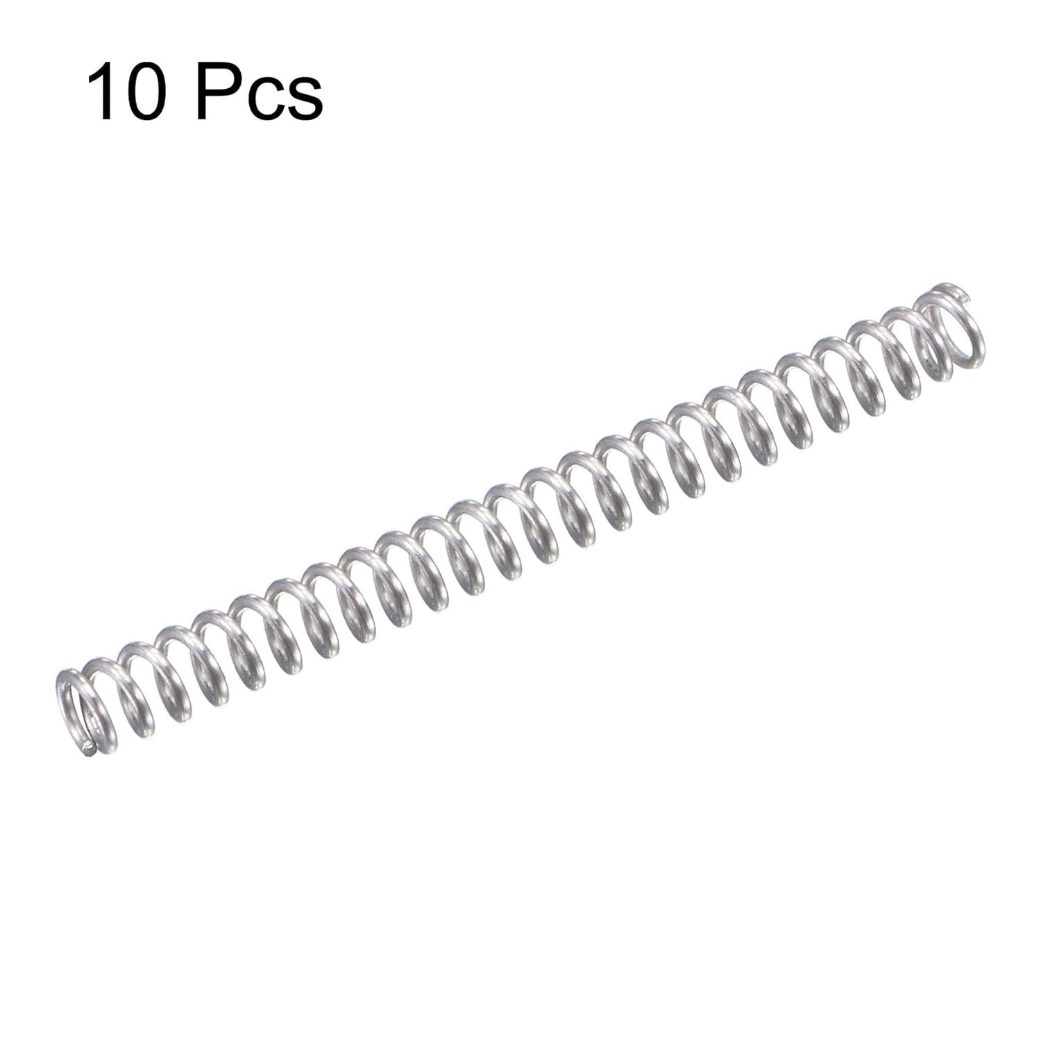 High Elasticity Compression Springs – 304 Stainless Steel, 20mm Free Length