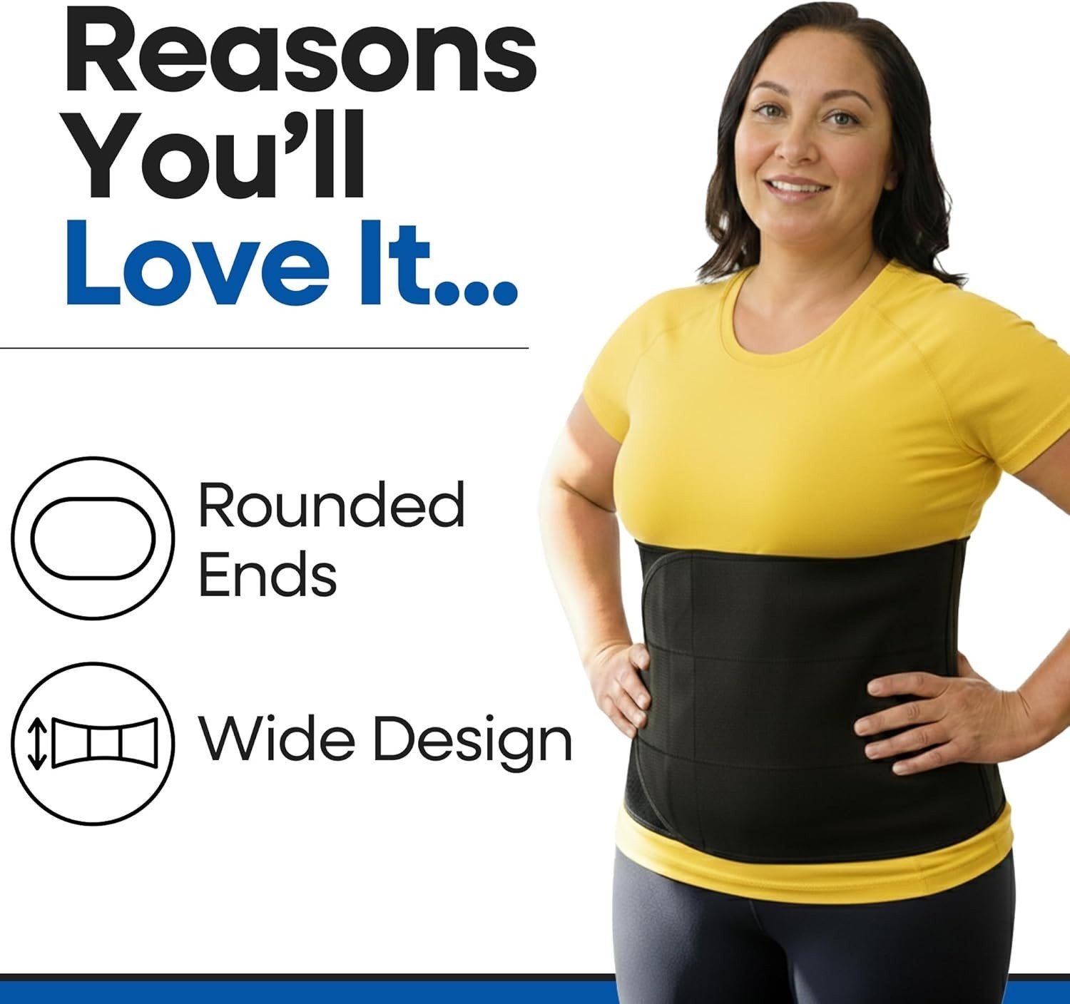 Breathable XXL Abdominal Binder – Stomach Support for Tummy Tuck & C-Section