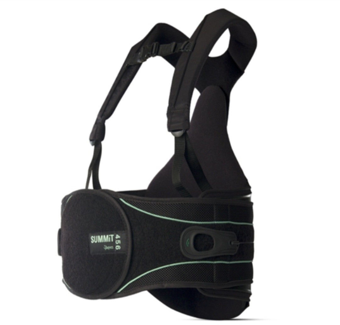 Aspen Summit 456 Back Brace Adjustable Size Universal Shoulder Straps