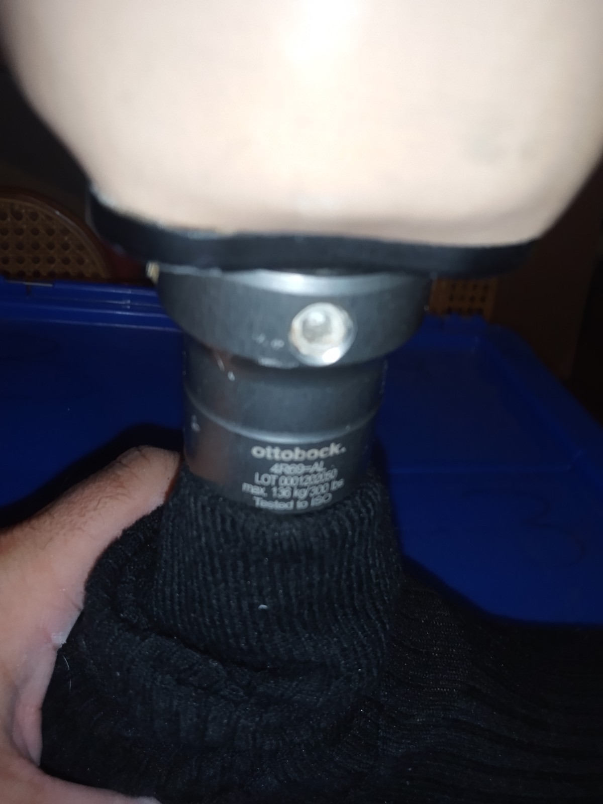 ABILITY Below The Knee Adult Prosthetic Carbon Fiber W/ Ottobock Titanium Ankle