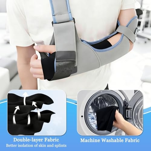 Hand Socks for Splint Under Brace, Wrist Brace Liner, Arm Sleeves Under Large