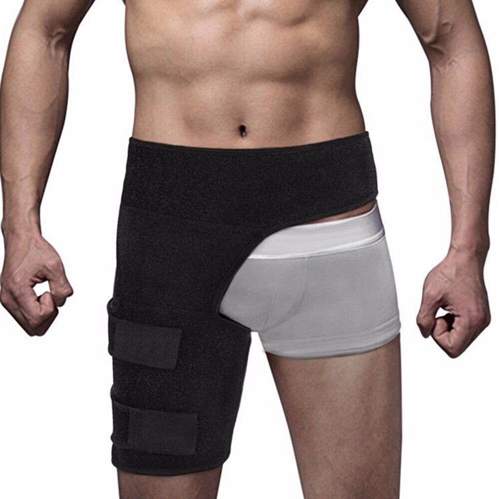Hip Brace Compression Groin Support for Sciatica Pain Relief Recovery Men Women