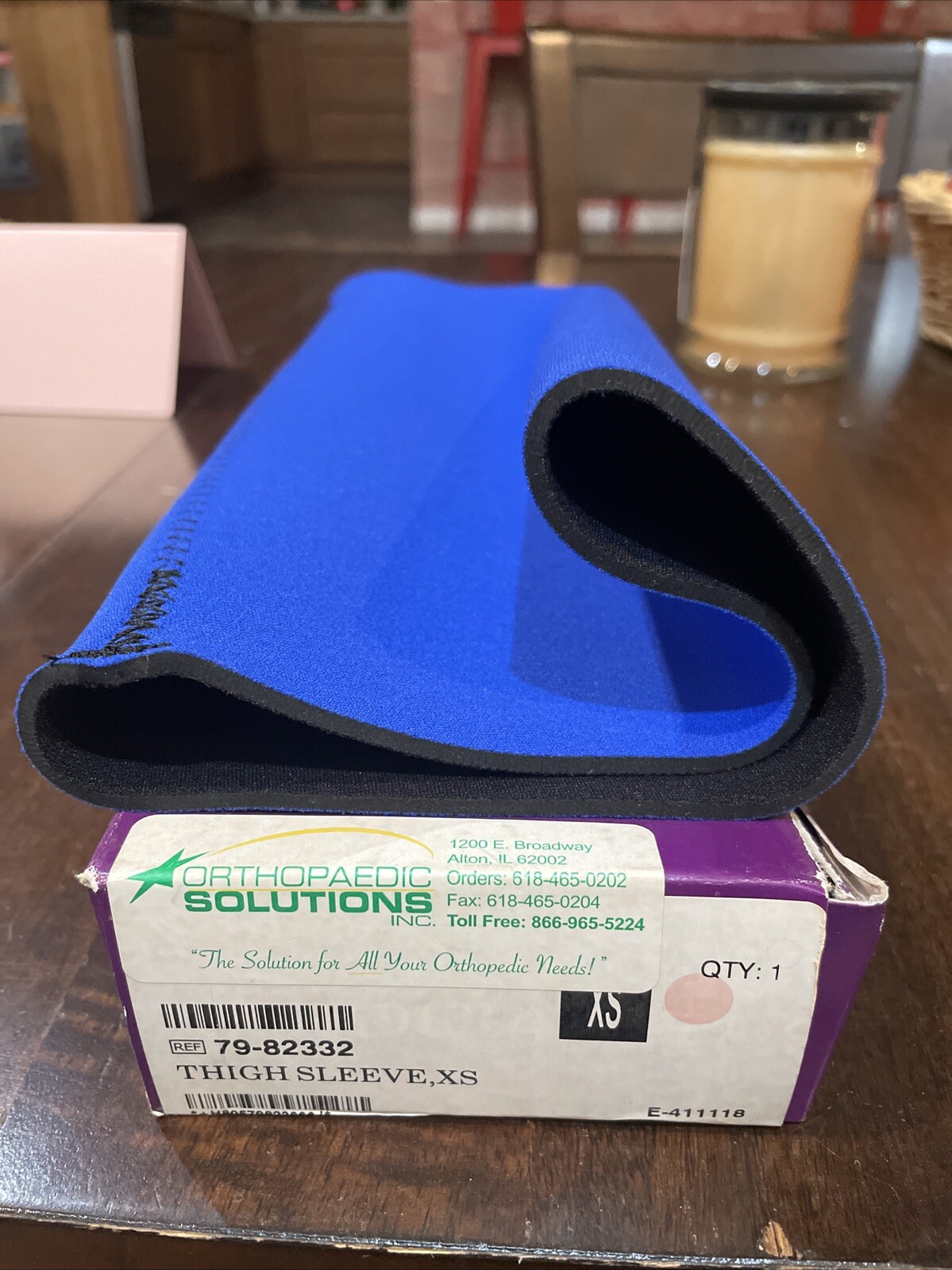 Procare 79-82332 Thigh Sleeve, XS – 1 Each New