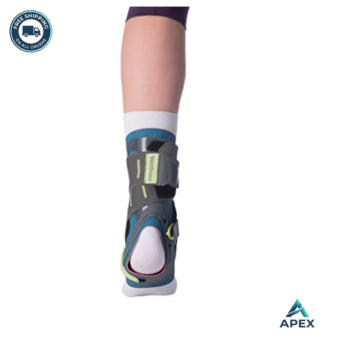 Ankle Brace Achilles Tendon Support Stabilizing Walking Slim Design Adjustable