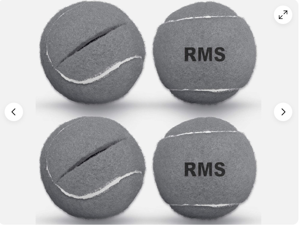 RMS Walker Glide Balls – a Set of 4 Balls with Precut Opening for Easy Installat