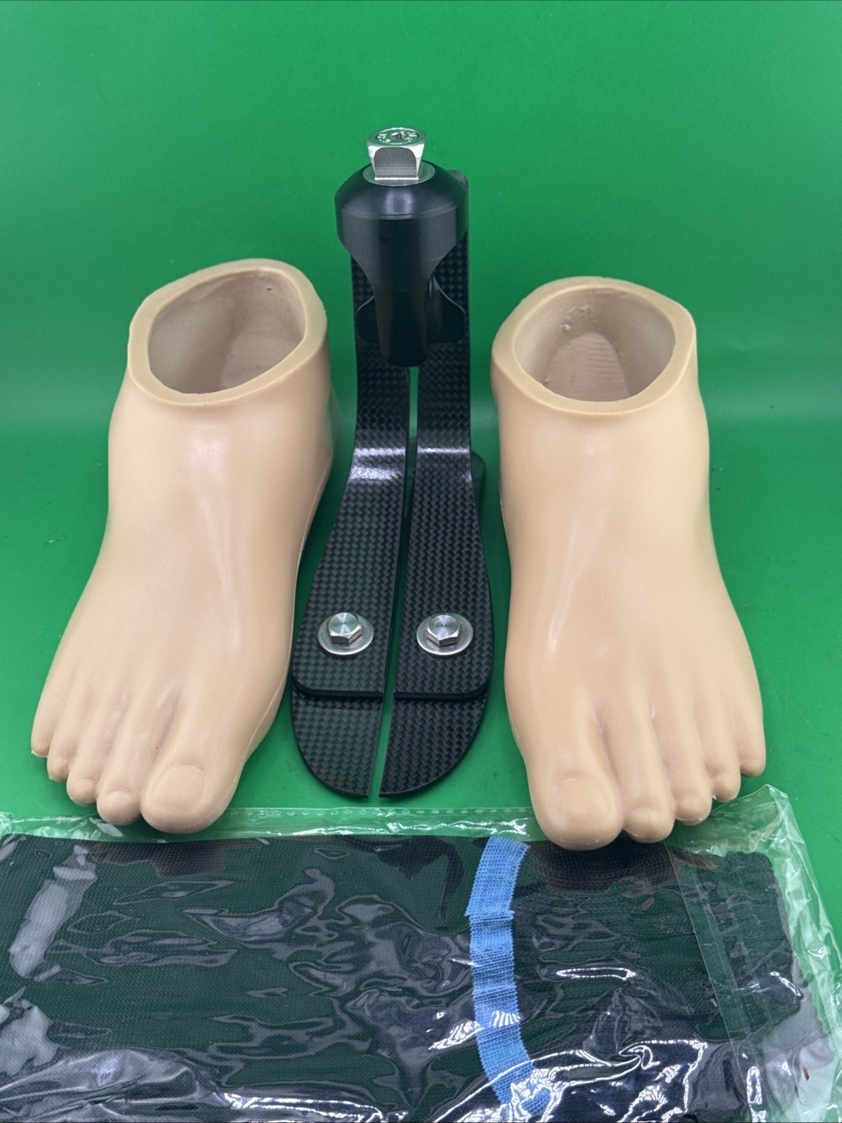 prosthetic carbon foot. choose size, category, and left or right shell. NEW
