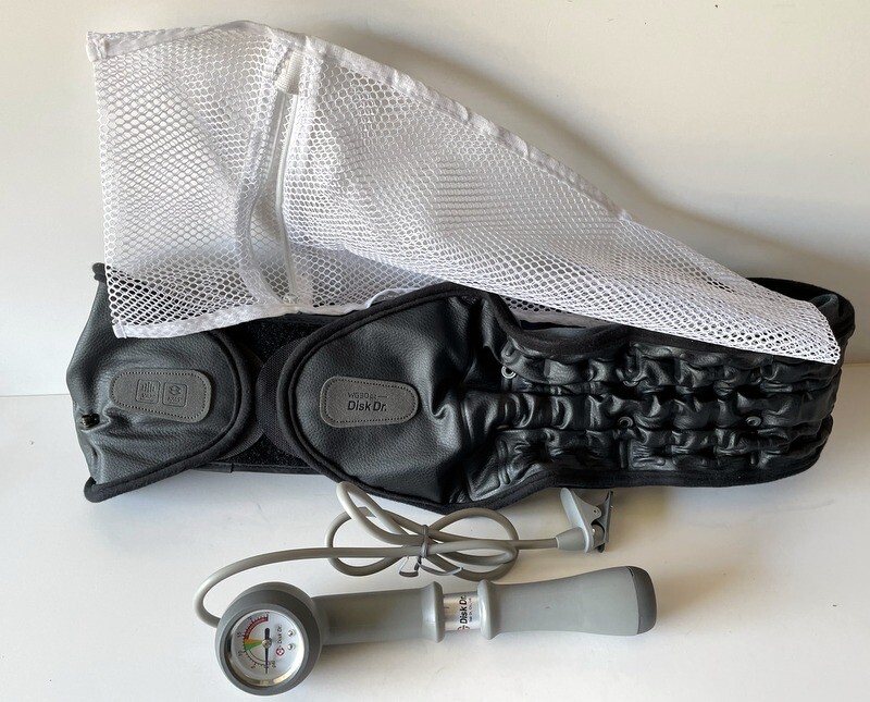 Disk Dr WG30 G2 Waist Disc Traction Rehabilitation VAP Air Hand Pump [XL] 40~46″