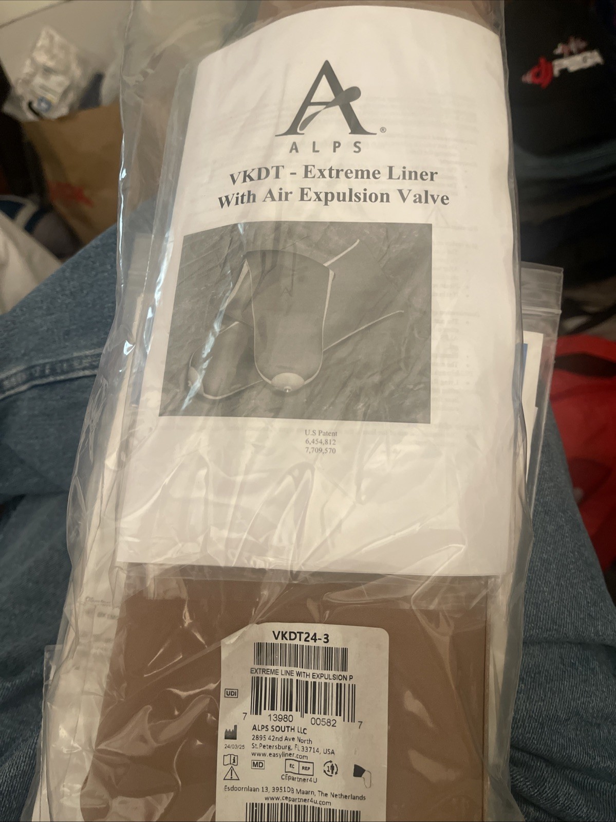 Alps Ext Team Liner with Air Expulsion Valve New In Box