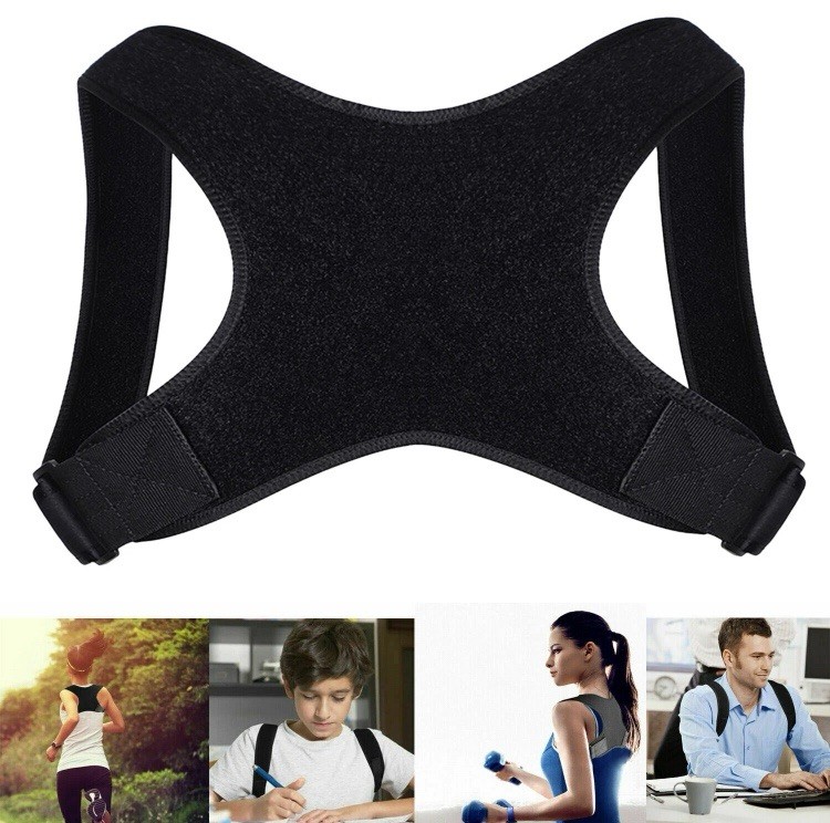 Back Posture Corrector Shoulder Straight Support Brace Belt Therapy Men Women