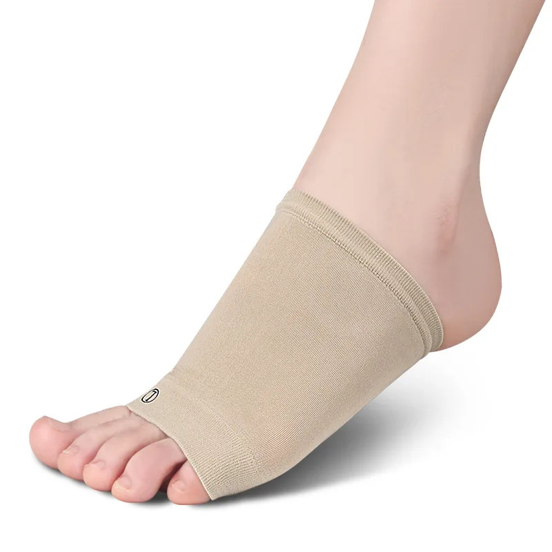 1 Pair Soft Elastic Gel Silicone Arch Support Foot Pad Cushion Forefoot Shoe
