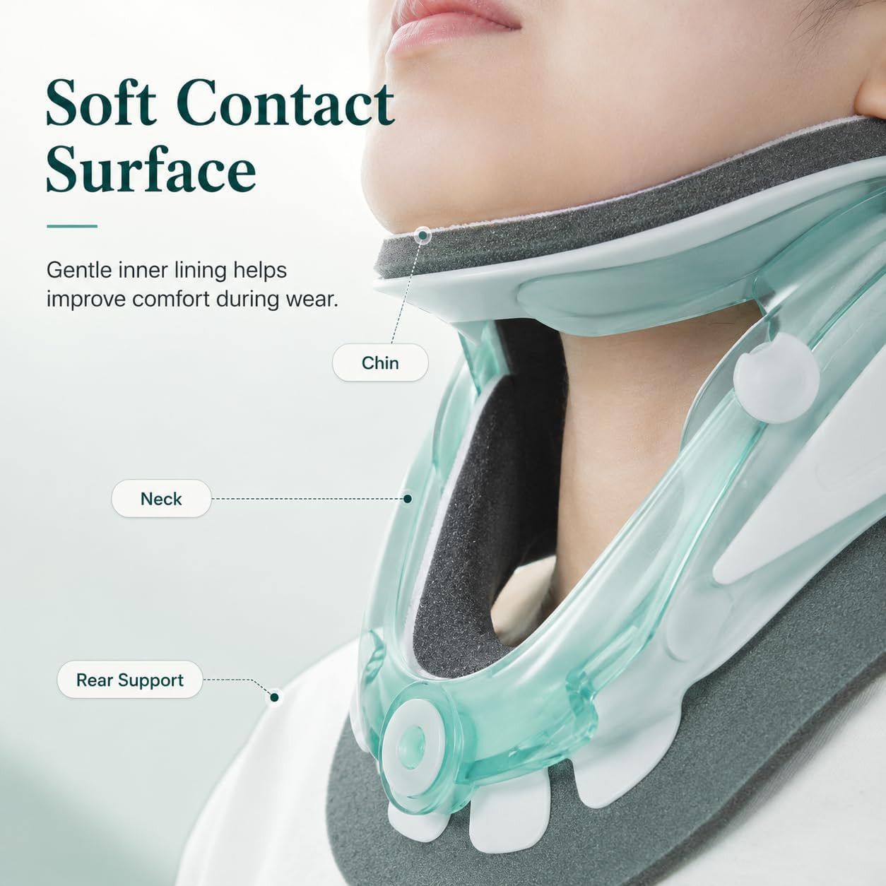 Replacement Pads for Cervical Neck Brace Model 984020 | Replacement Padding Set,