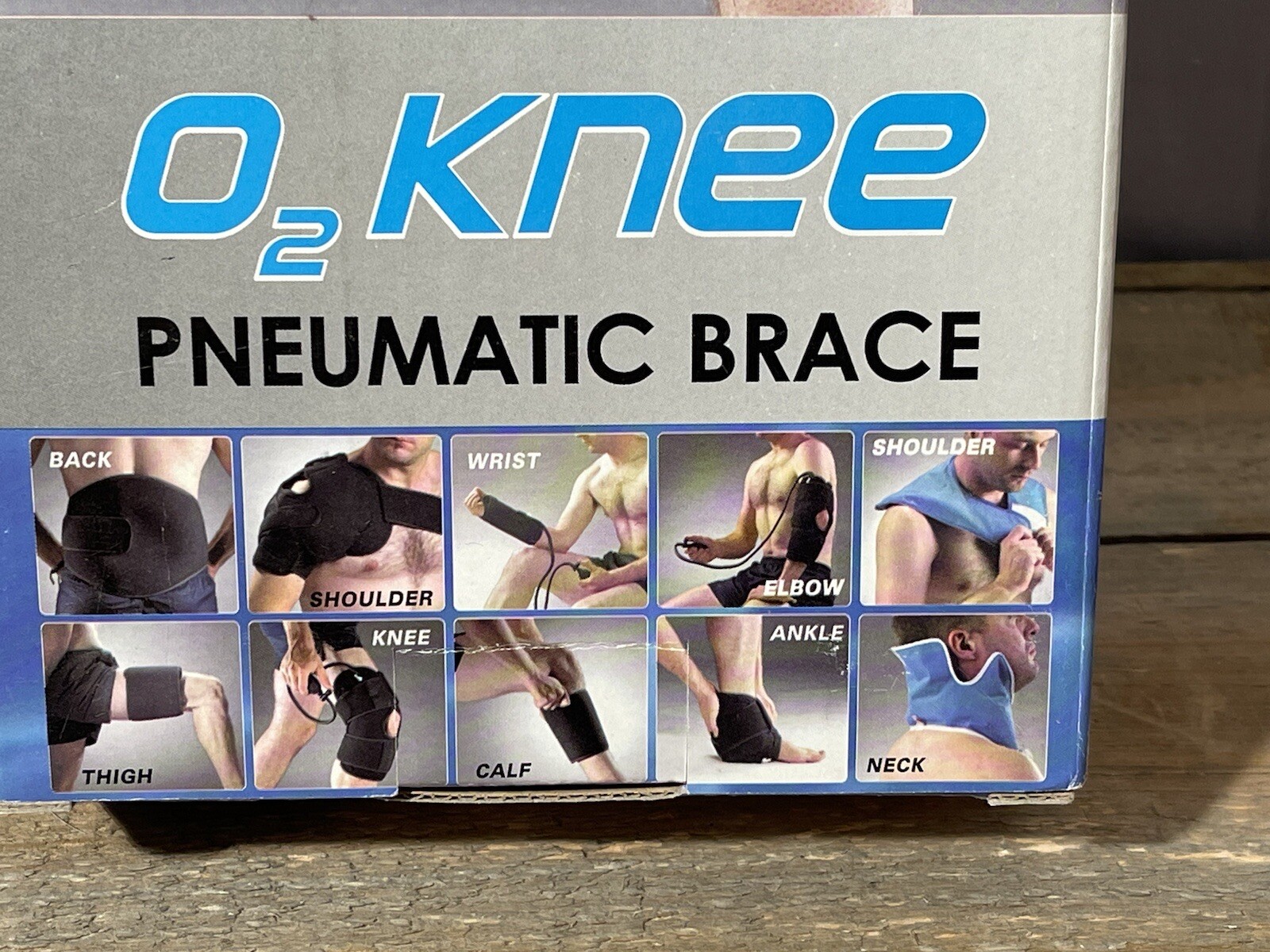 OPS O2 Knee Pneumatic soft Brace – one size fits all – LM-605 No solid hinge